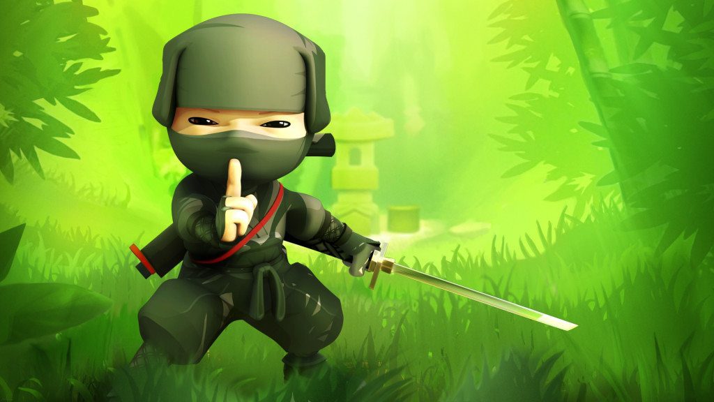 3D-Ninja-Cartoon-Wallpaper
